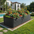 1/2 pcs Raised Garden Bed Kit, with Gloves & Tension Bar